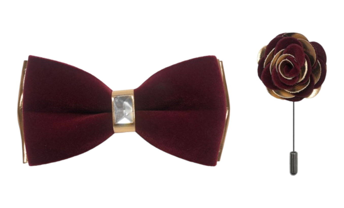 BRAND Q: Rose Gold 2Tone Bow BPVR100