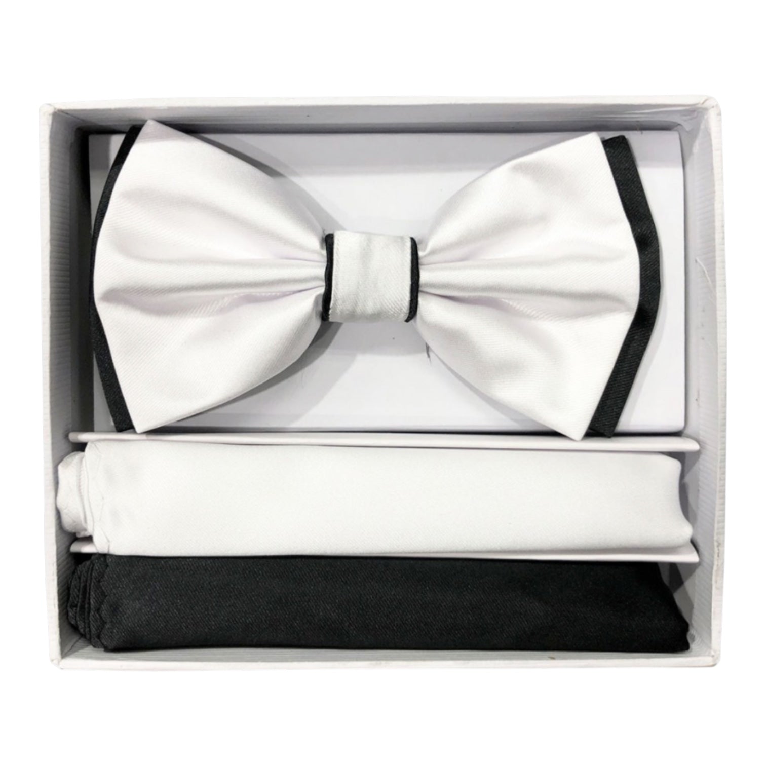 BRAND Q: 2 tone Bow and Hanky BT2T100