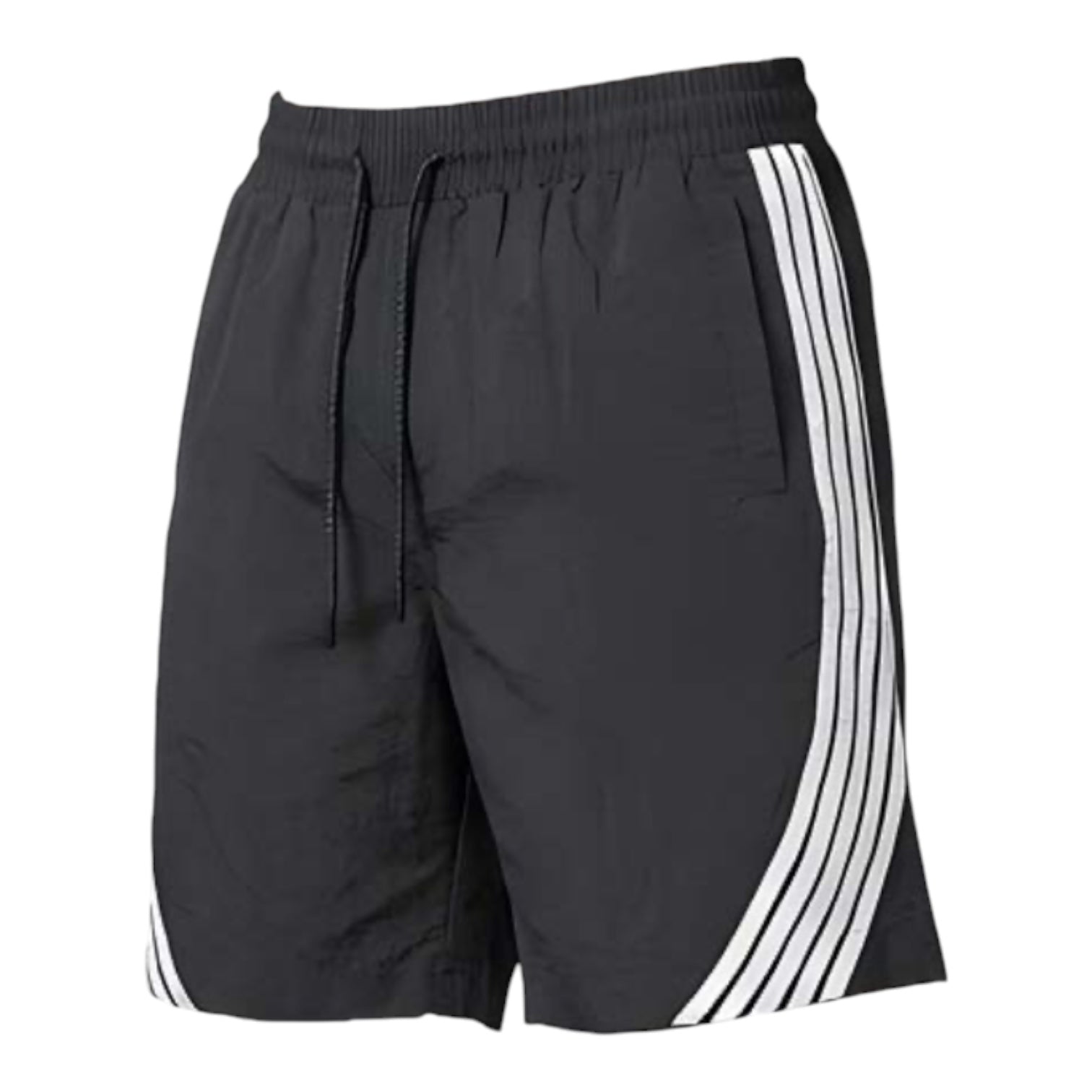 BLIND TRUST: Stripe Nylon Shorts BTS26015