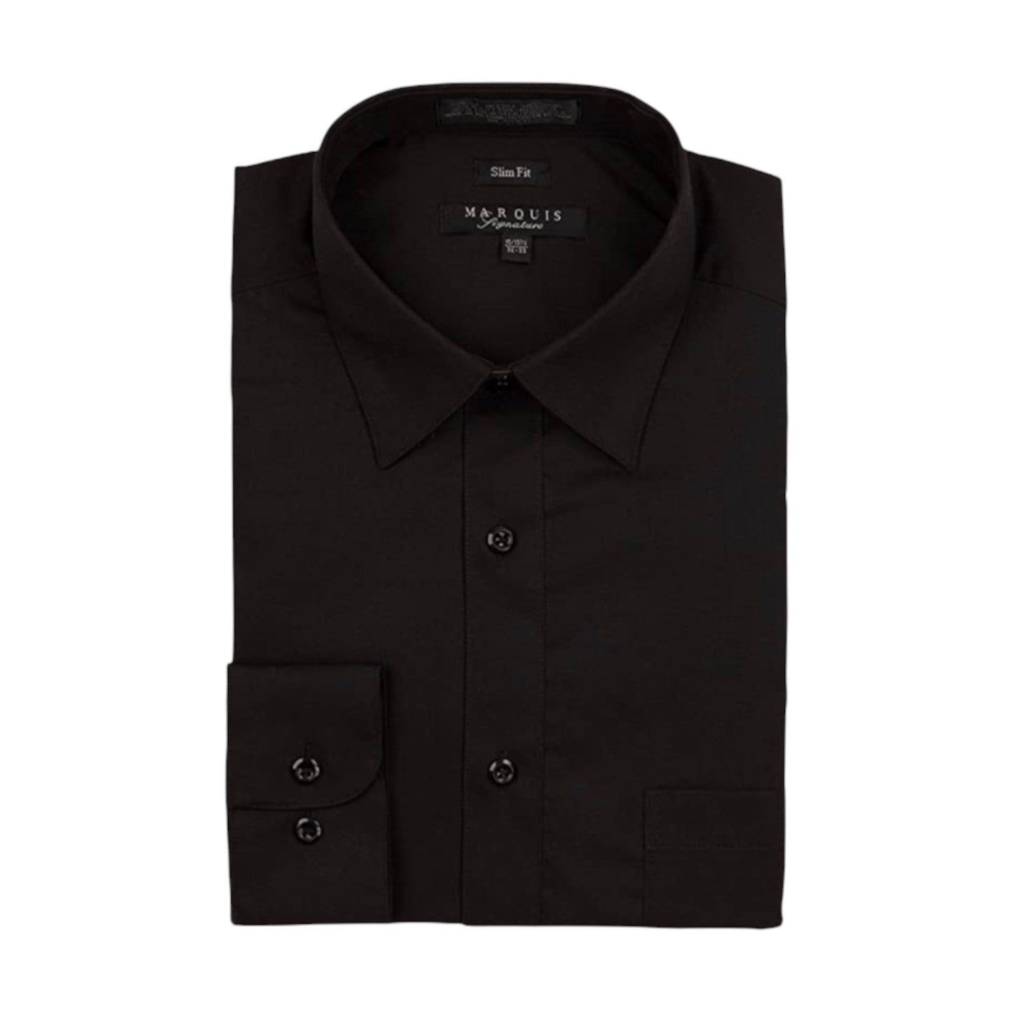 MARQUIS: Solid Slim Dress Shirt 009SL