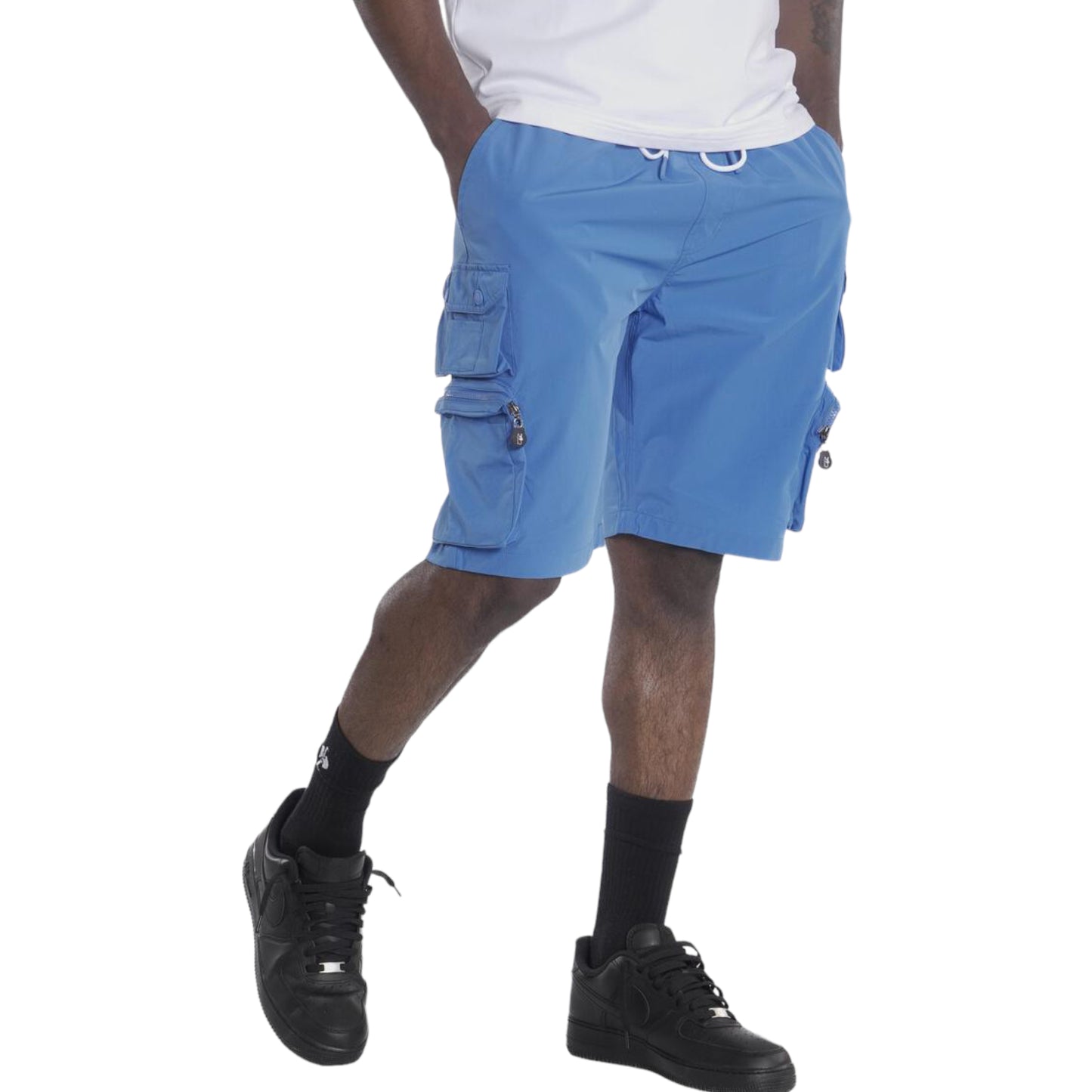 MAKOBI: Colton Nylon Cargo Shorts M633 TUSC