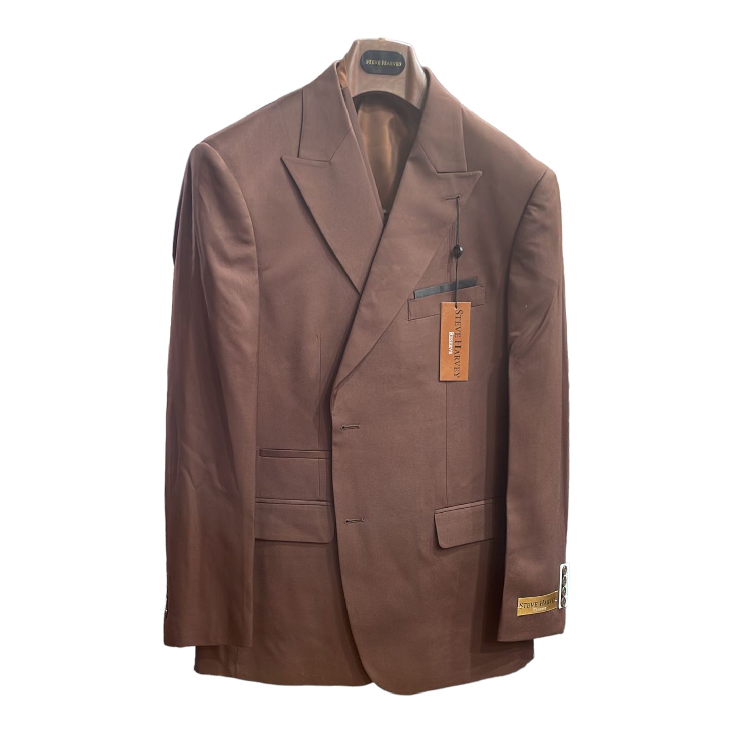 STEVE HARVEY: Solid 3PC. SUIT. 123711SHS