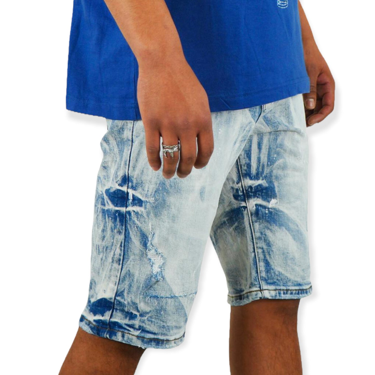 PREME: Neptune Washed Denim Short PB-WB-1083