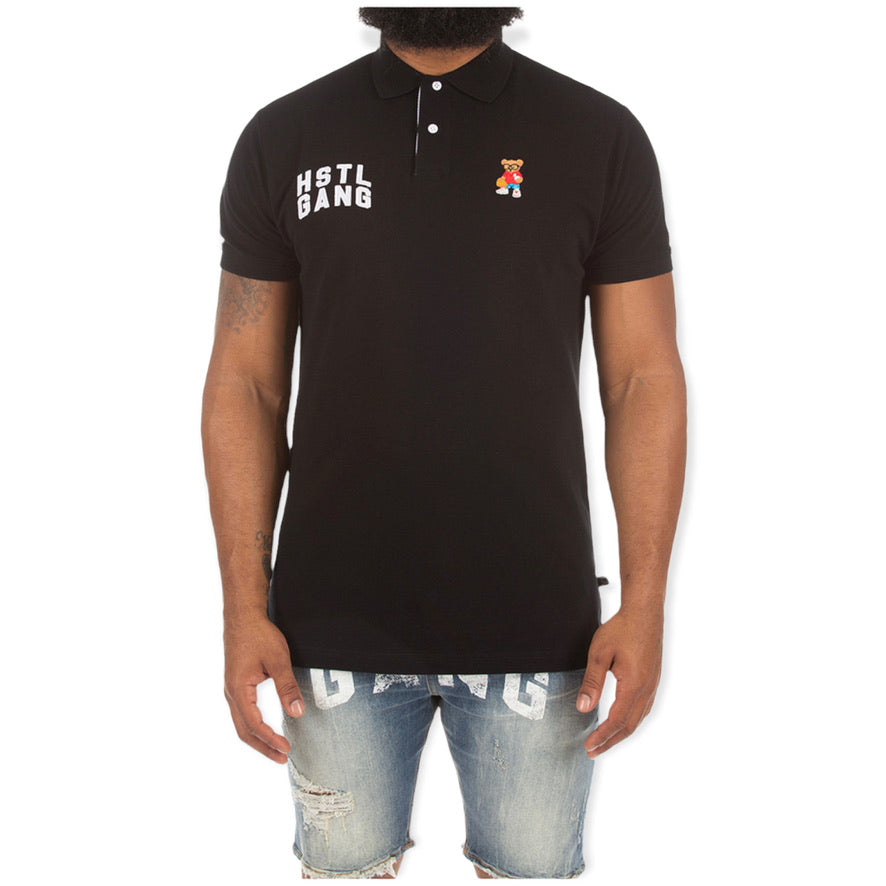 Hustle gang polo shirts sale