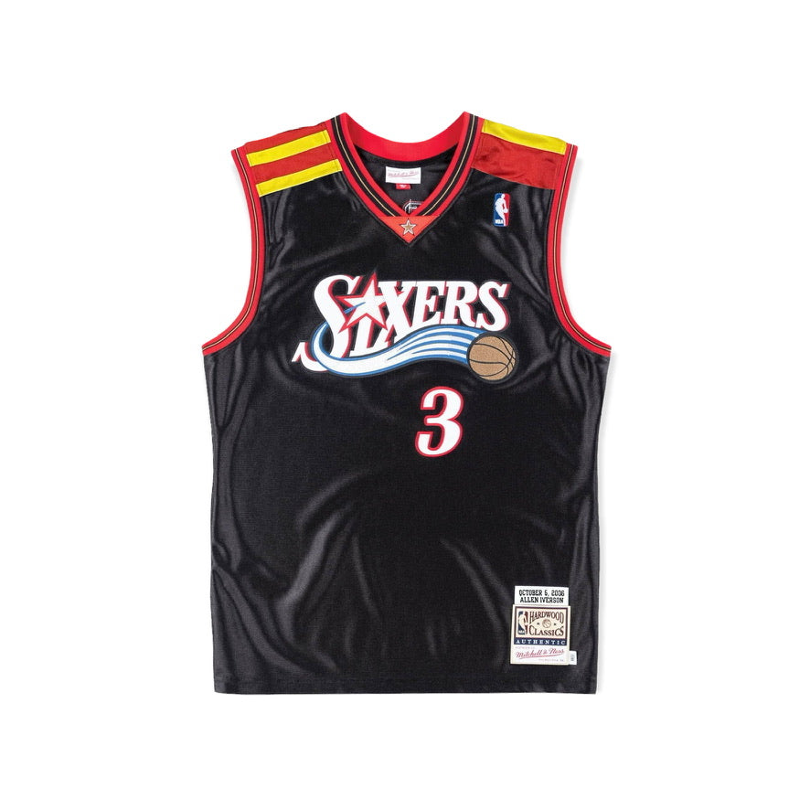 MITCHELL & NESS: Allen Iverson 76ers Spain Jersey