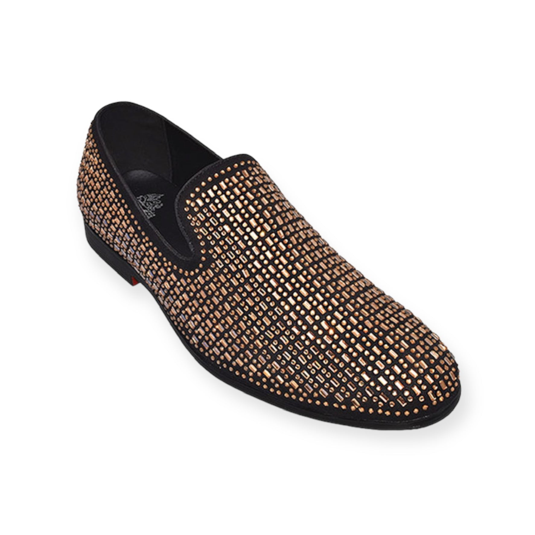 Royal Shoes: Embellished Smoker LF8841 Black/Gold / 8