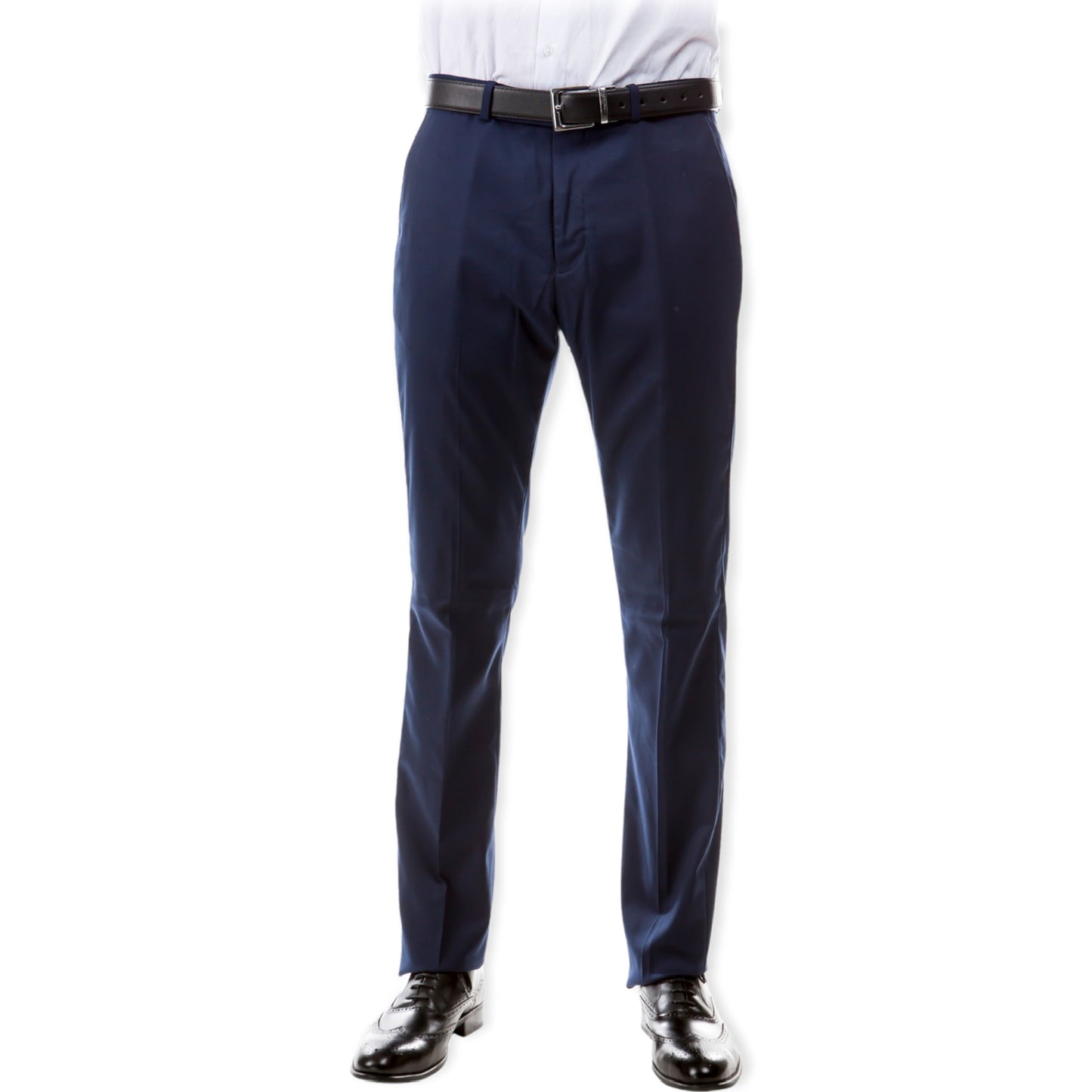 ZE GARIE: Flat Front Modern Fit Dress Pant MP346