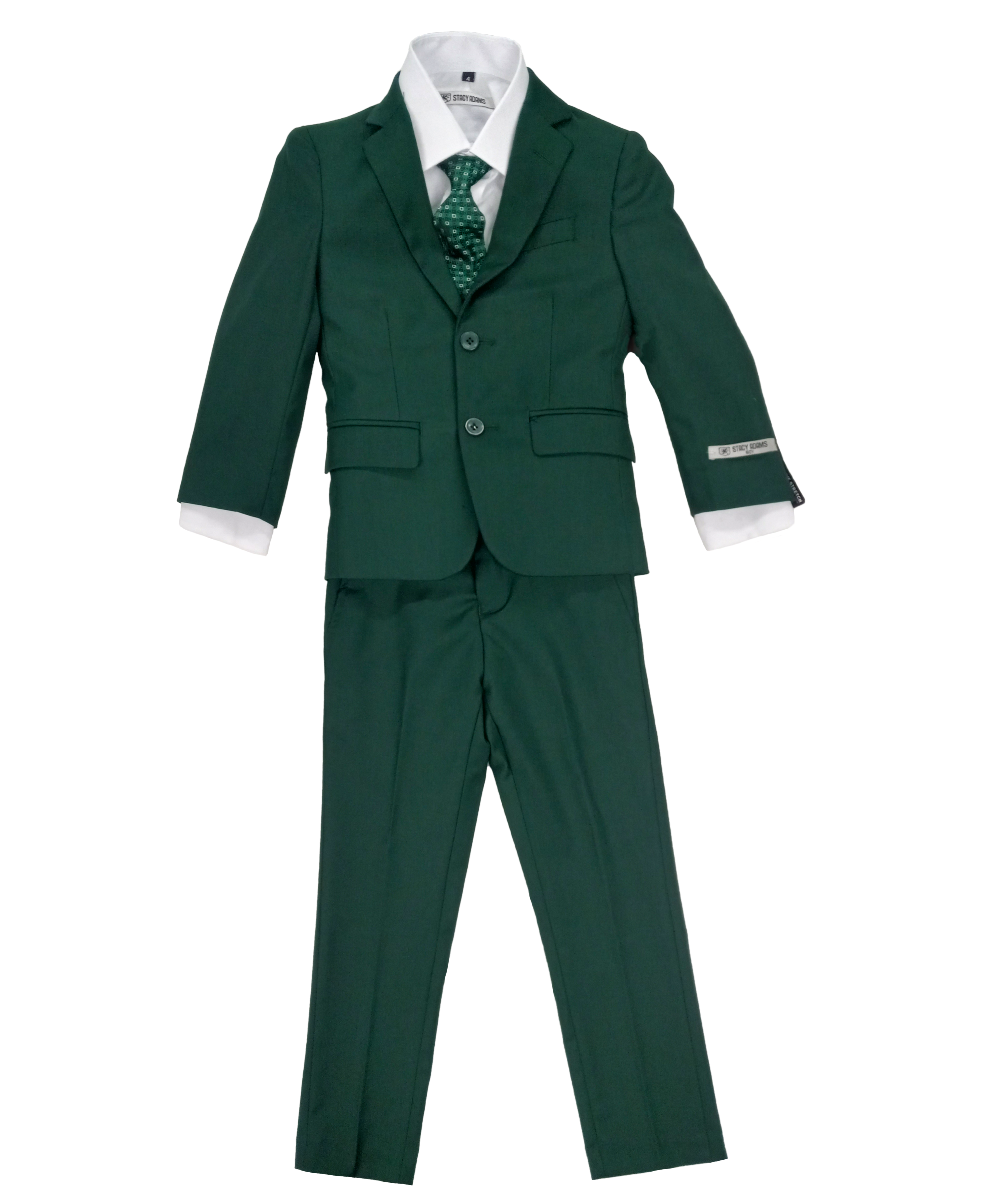 Stacy Adams Green 5 pc Suits
