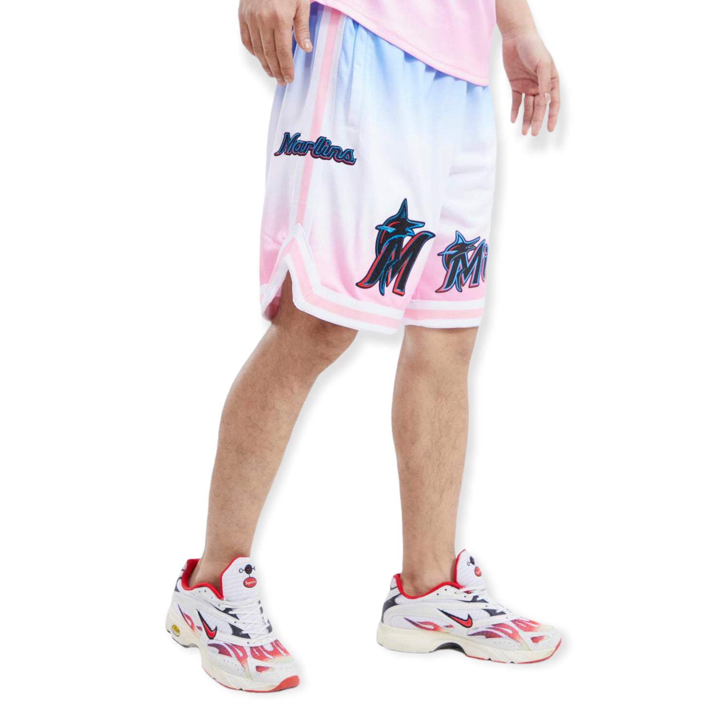 PRO STANDARD: Miami Marlins Ombre Short Set