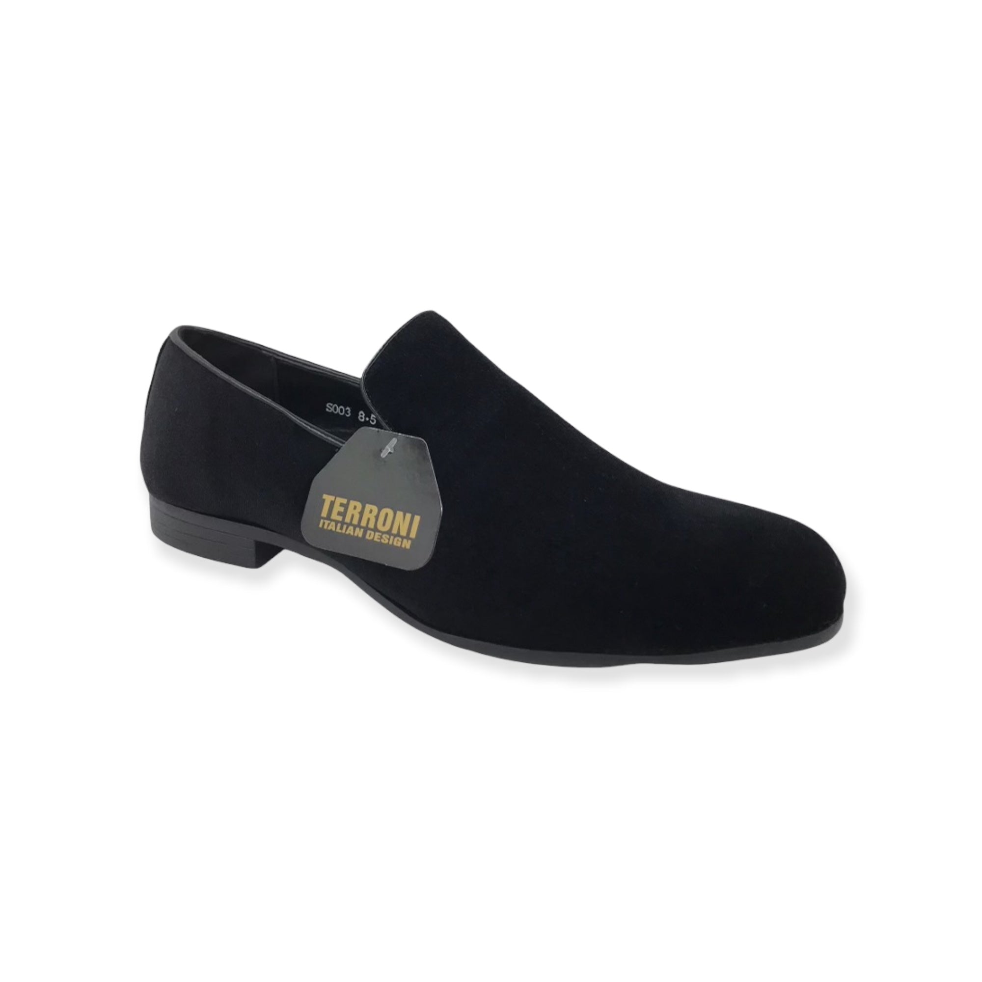 TERRONI: Velvet Loafer SOO3 – On Time Fashions display picture 1