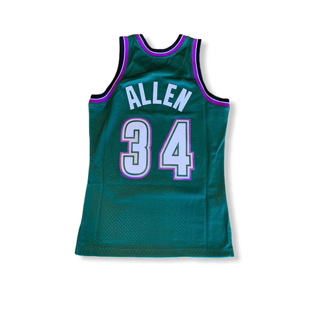 MITCHELL & NESS: Ray Allen Bucks Jersey - On Time Fashions Tuscaloosa
