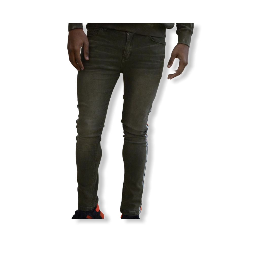 PREMIUM GARAGE: Fast Land Hand Painted Denim PGF19-05 - On Time Fashions Tuscaloosa