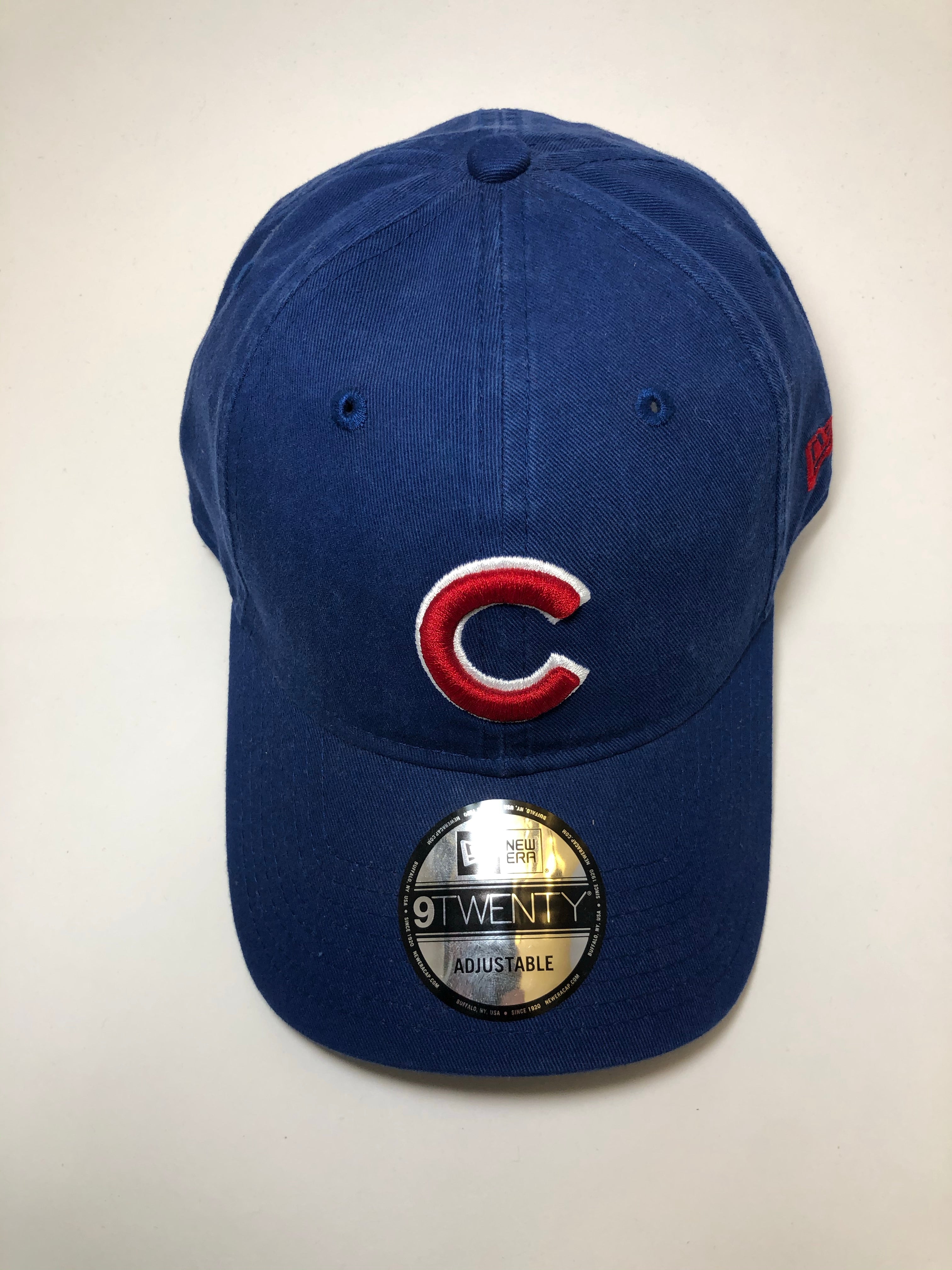 MLB Fan Favorite Chicago Cubs Men Blue Relaxed Curved Bill Adjustable Hat  Cap