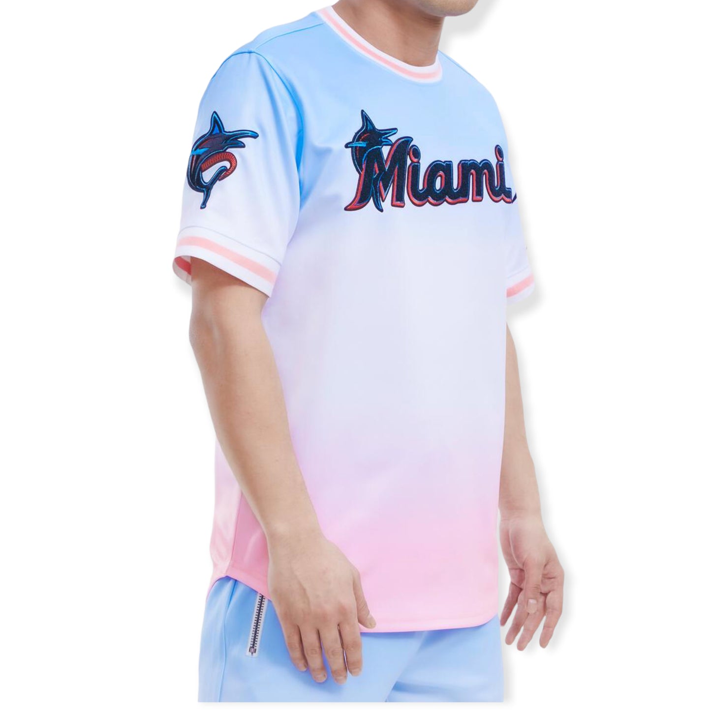 PRO STANDARD: Miami Marlins Ombre Short Set