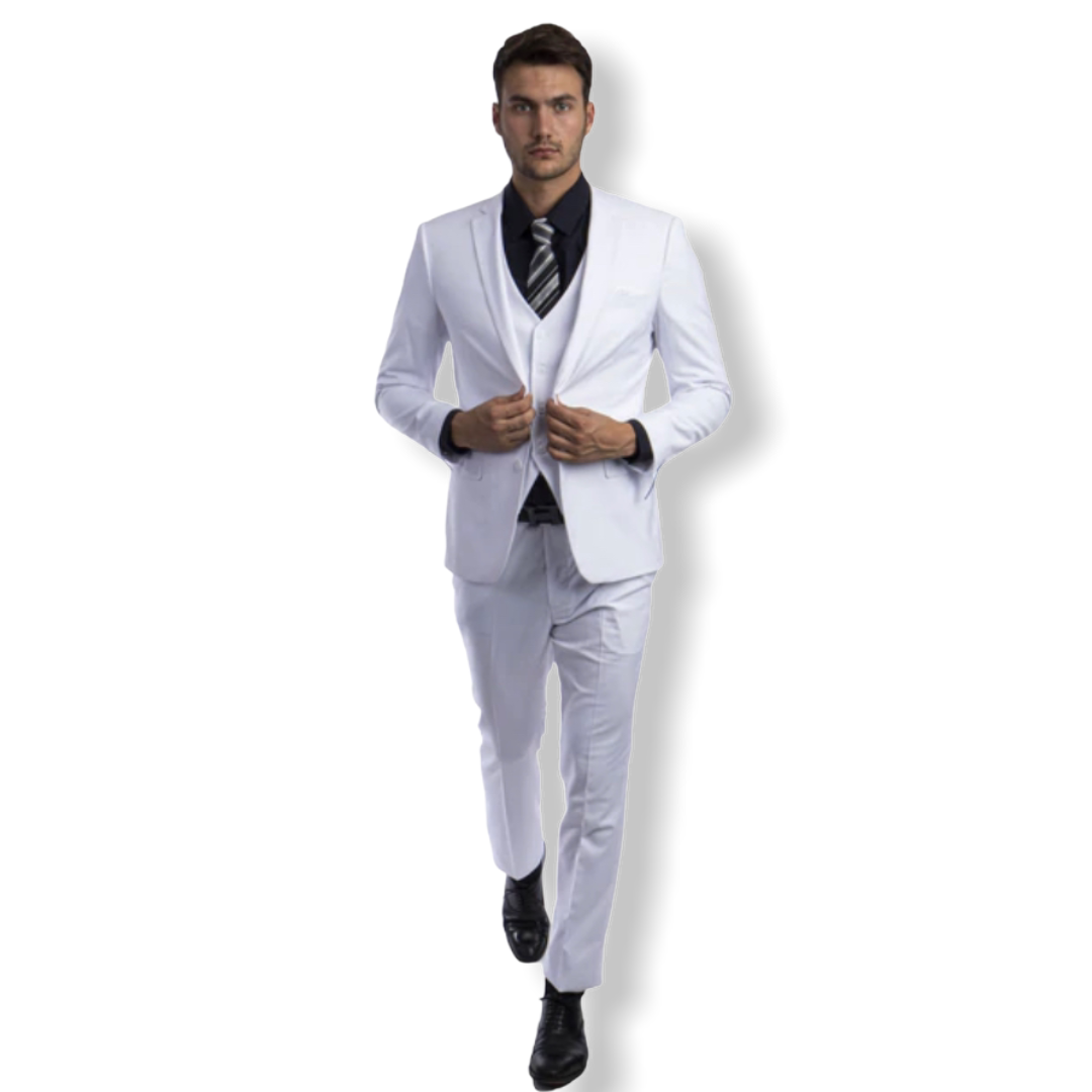 Sean Alexander: Solid 3pc Slim Suit M282SK-08