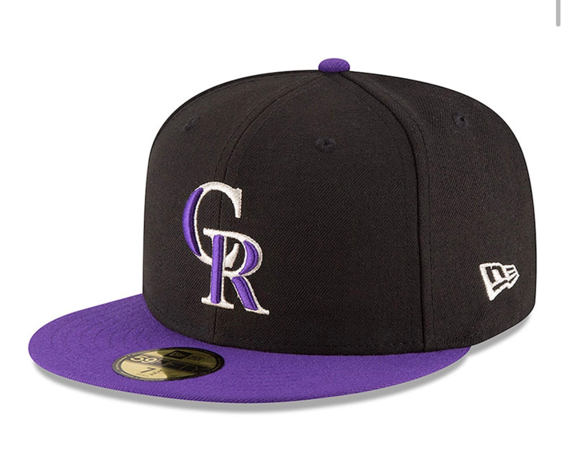 New Era Hat - Colorado Rockies - Lilac / Purple - 7 / Lilac / Purple