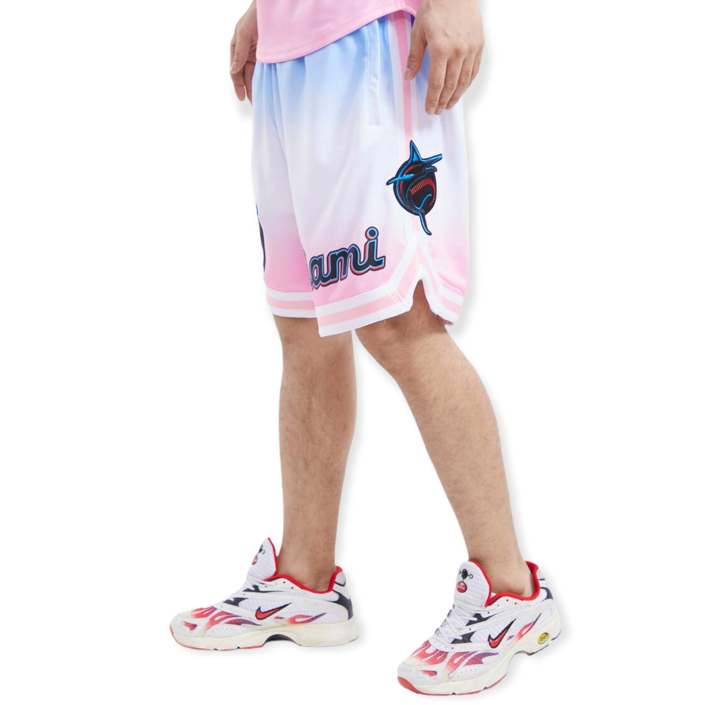 PRO STANDARD: Miami Marlins Ombre Short Set