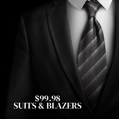 $99.98 SUITS & BLAZERS