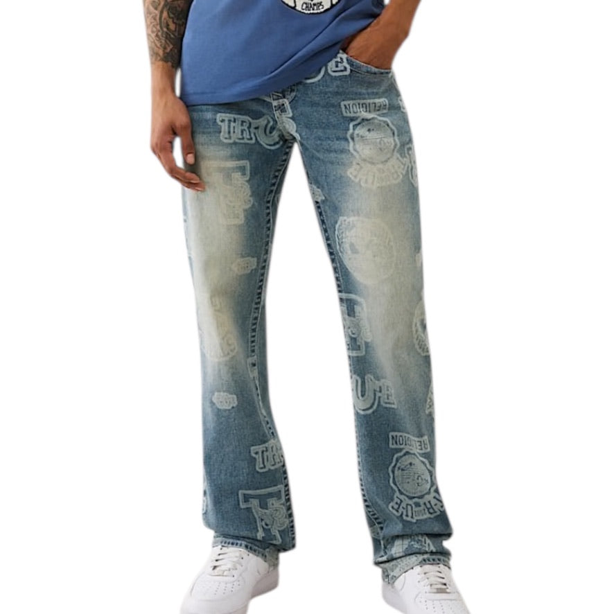 TRUE RELIGION: Ricky Straight Leg Denim 110296