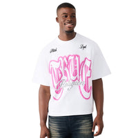 TRUE RELIGION: Crystal Boxy SS Tee 110306