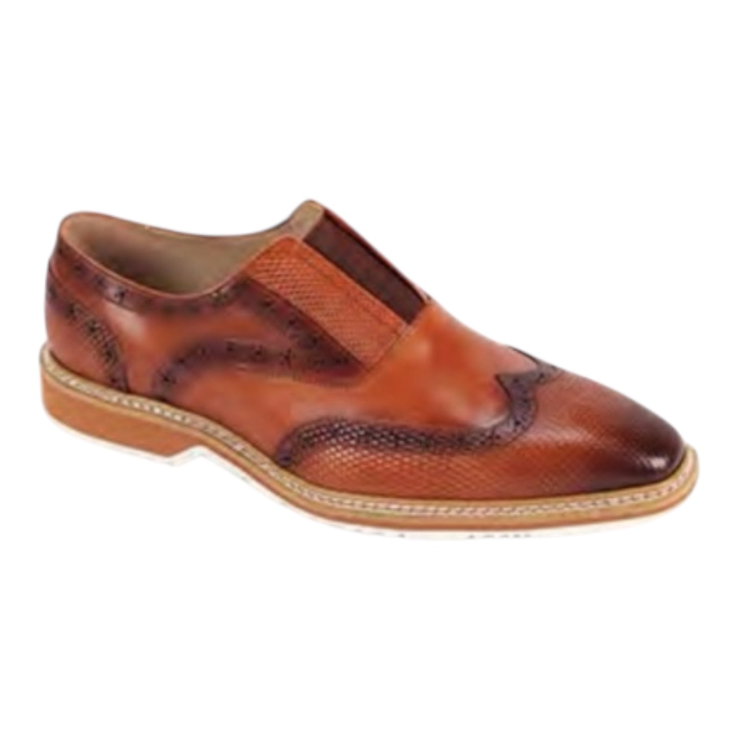 GIOVANNI: Tyron Wingtip Slip On