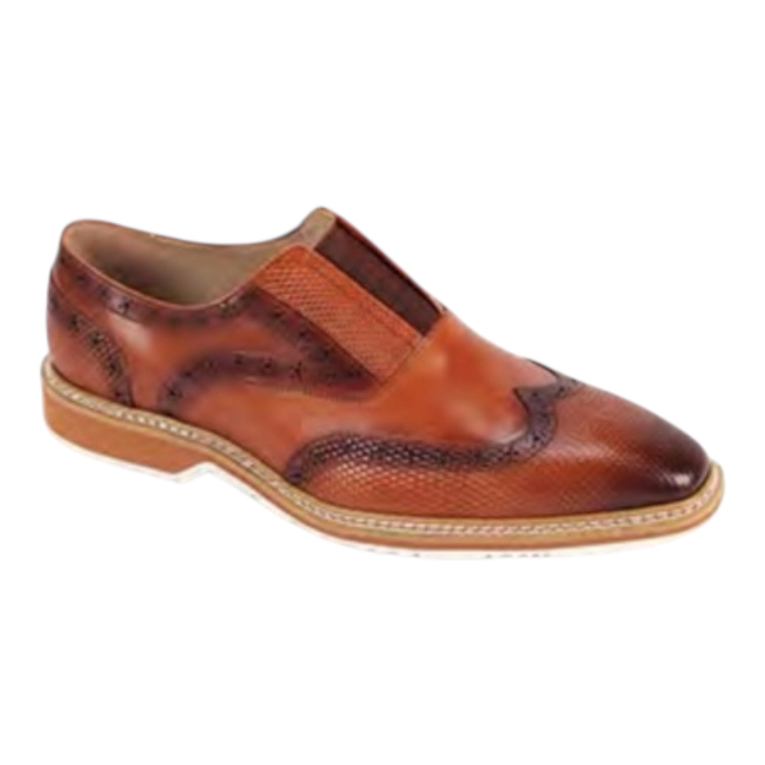 GIOVANNI: Tyron Wingtip Slip On