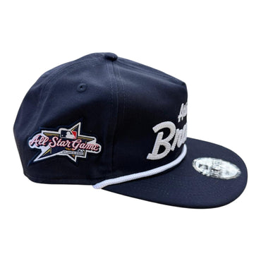 NEW ERA: Braves Golfer Wordmark SnapBack 60673885