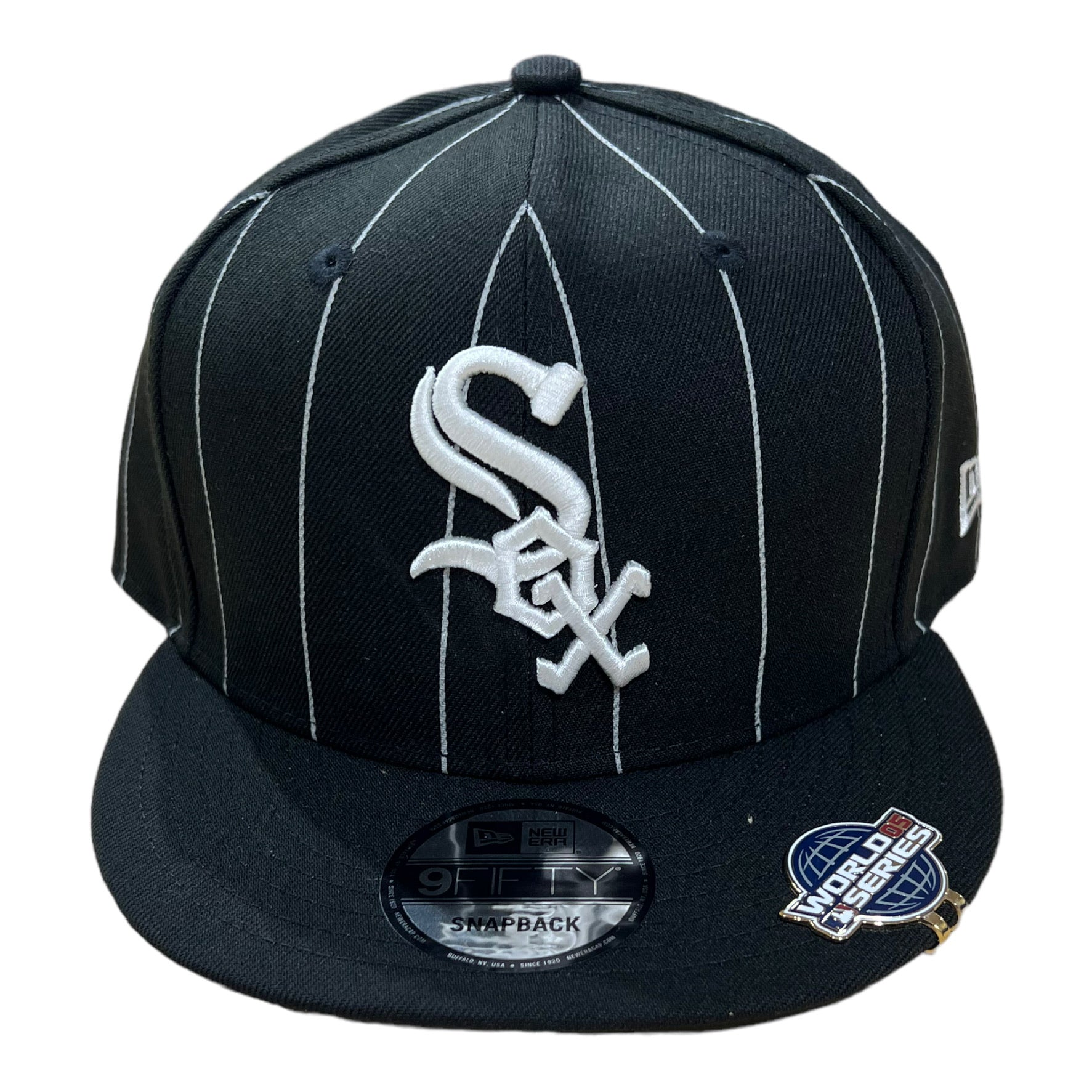 NEW ERA: White Sox Pinstripe Snapback 60417921