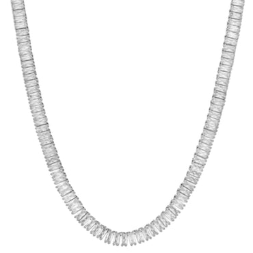 KING ICE: 6mm Baguette Tennis Chain