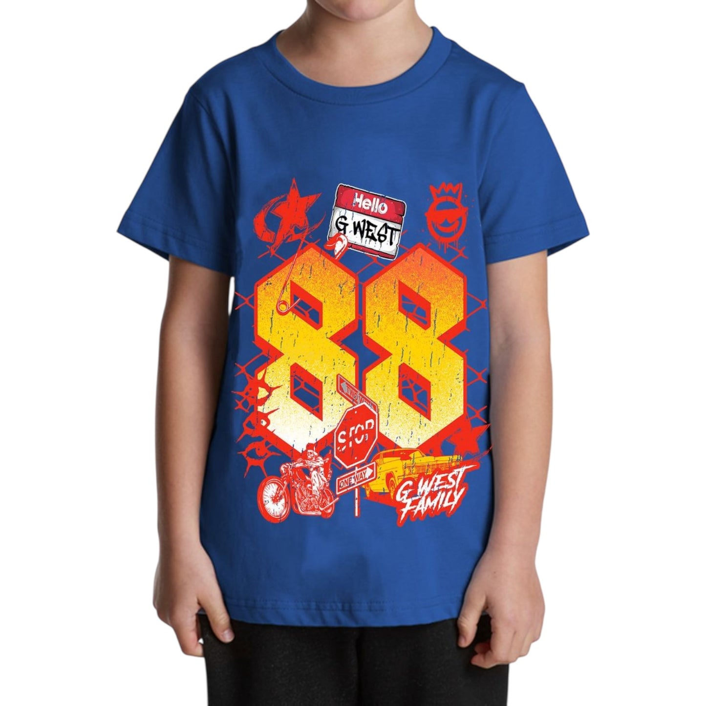 G*WEST: BOYS 88 SS Tee 9404