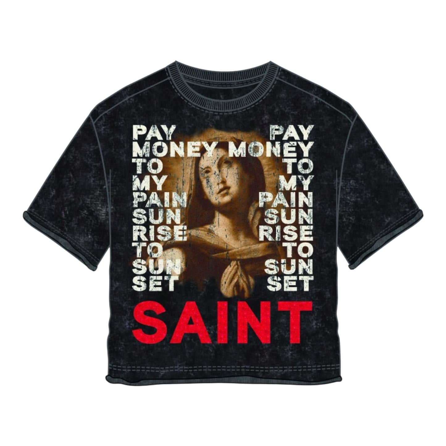 REBEL MINDS: BOYS Saint Stay Real Crop 612-11101
