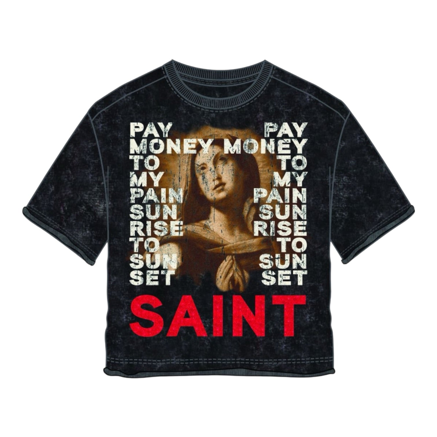 REBEL MINDS: BOYS Saint Stay Real Crop 612-11101