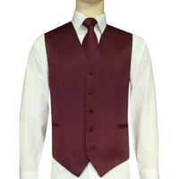 BRAND Q:  Solid Satin Vest 10