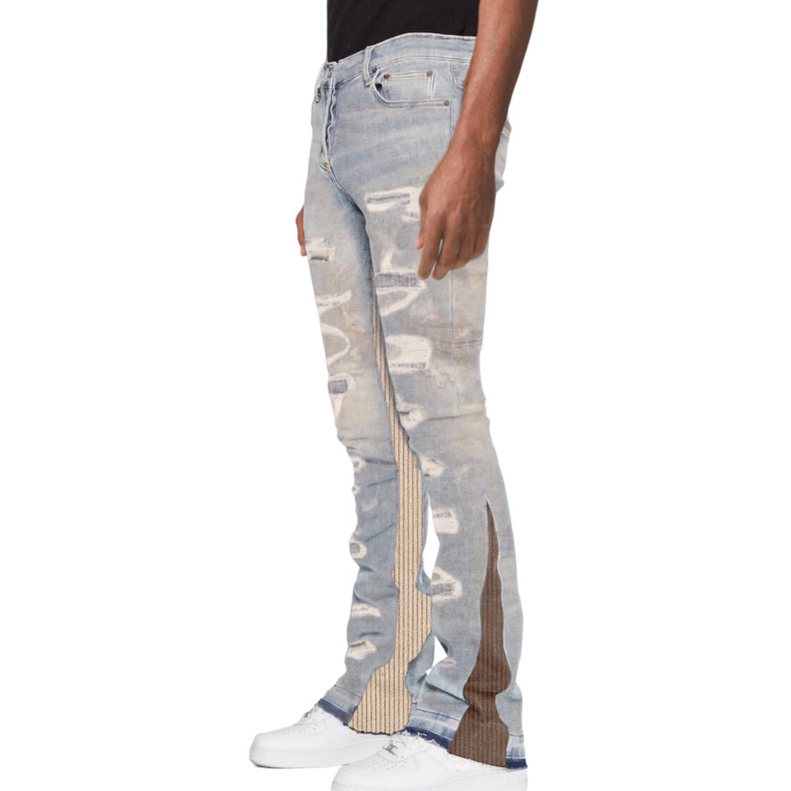 SUGARHILL: Augustus Stacked Jeans