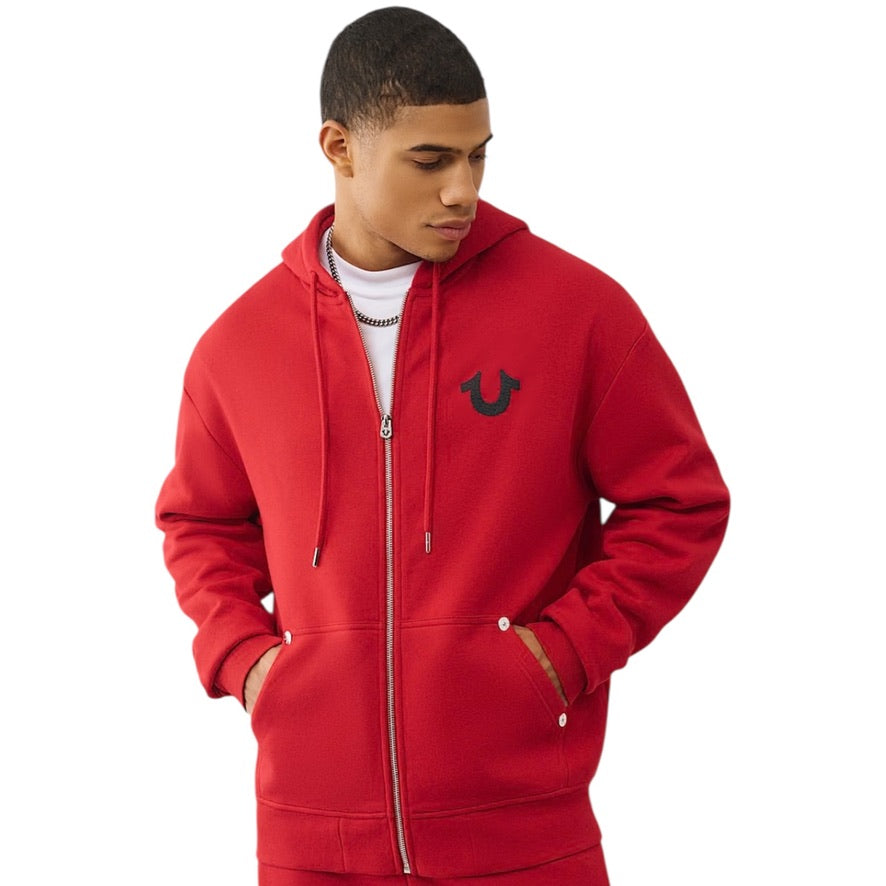 TRUE RELIGION: World Tour Zip Hoodie Jogger Set