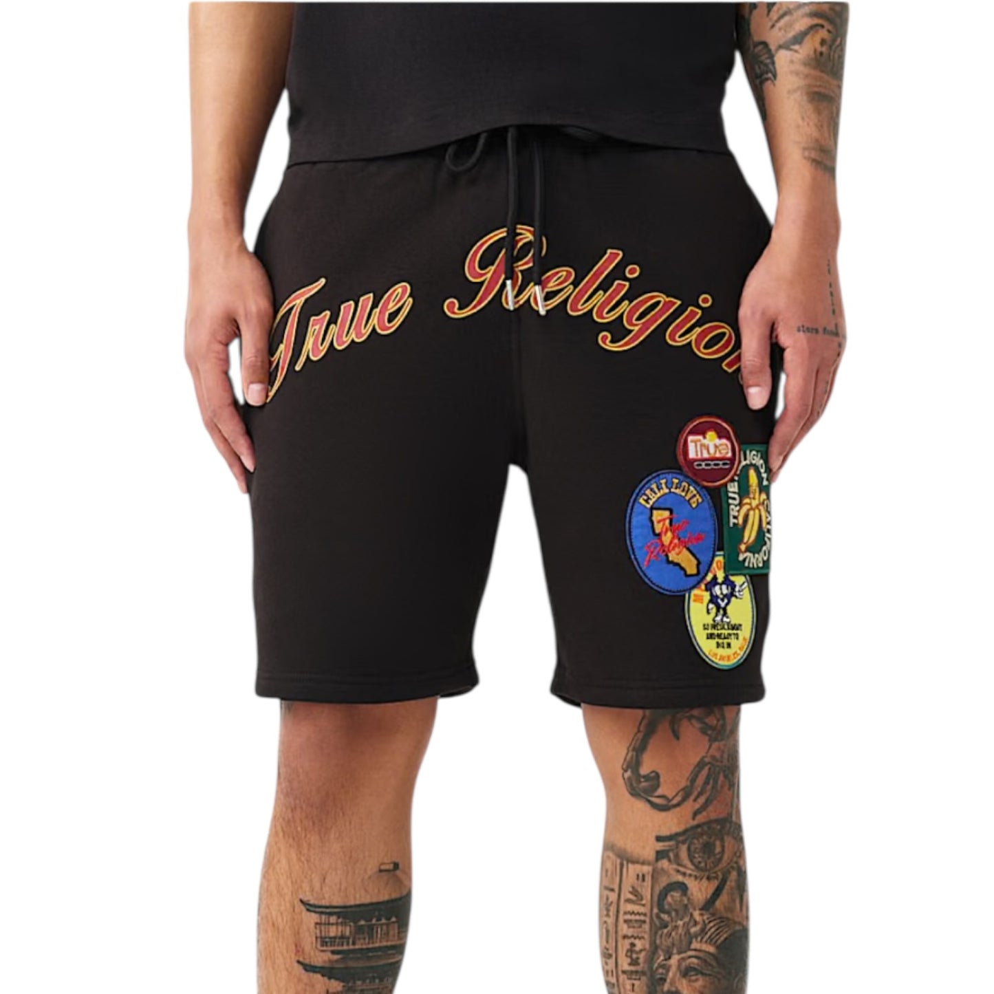 TRUE RELIGION: Orchard Stamps Short Set