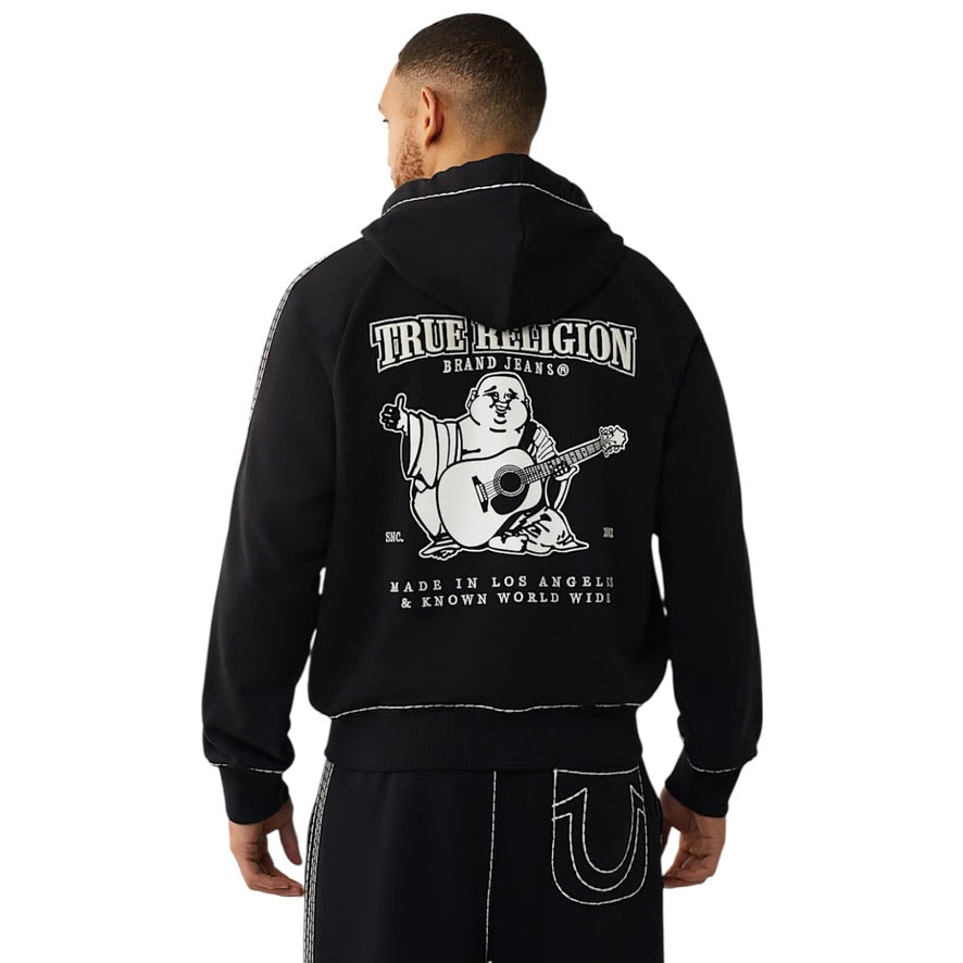 TRUE RELIGION: Super T baggy Zip Up Sweatset