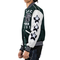 FIRST ROW: Best Never Rest Varsity Jacket FRJ0050