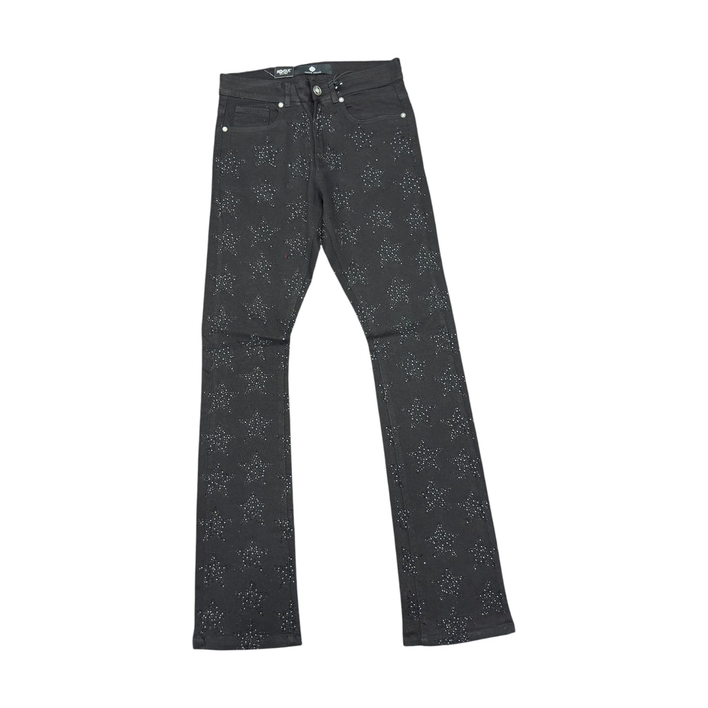 FOCUS: Rhinestone Star Denim 2573