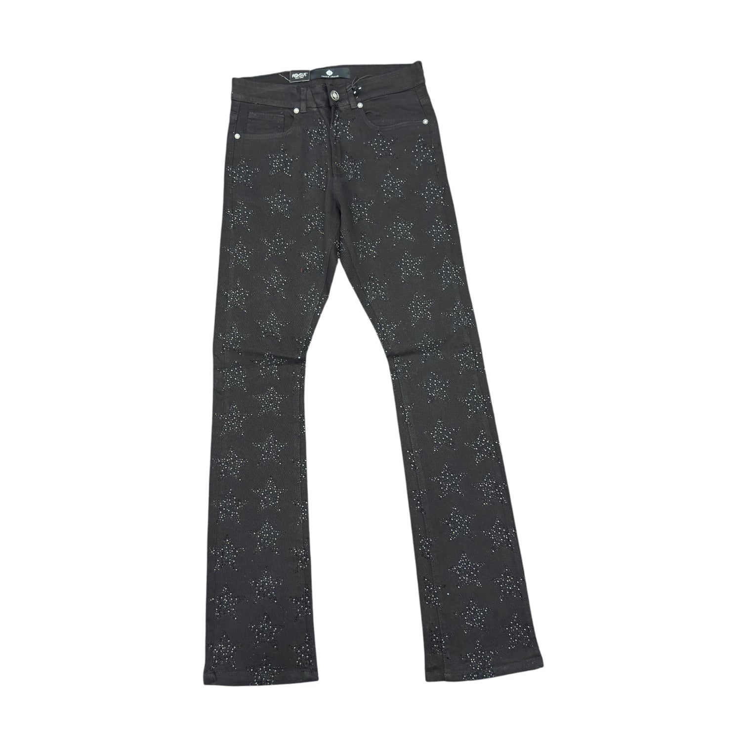 FOCUS: Rhinestone Star Denim 2573