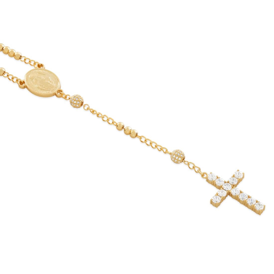 KING ICE: Our Father Rosary Necklace
