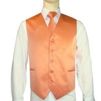 BRAND Q:  Solid Satin Vest 10