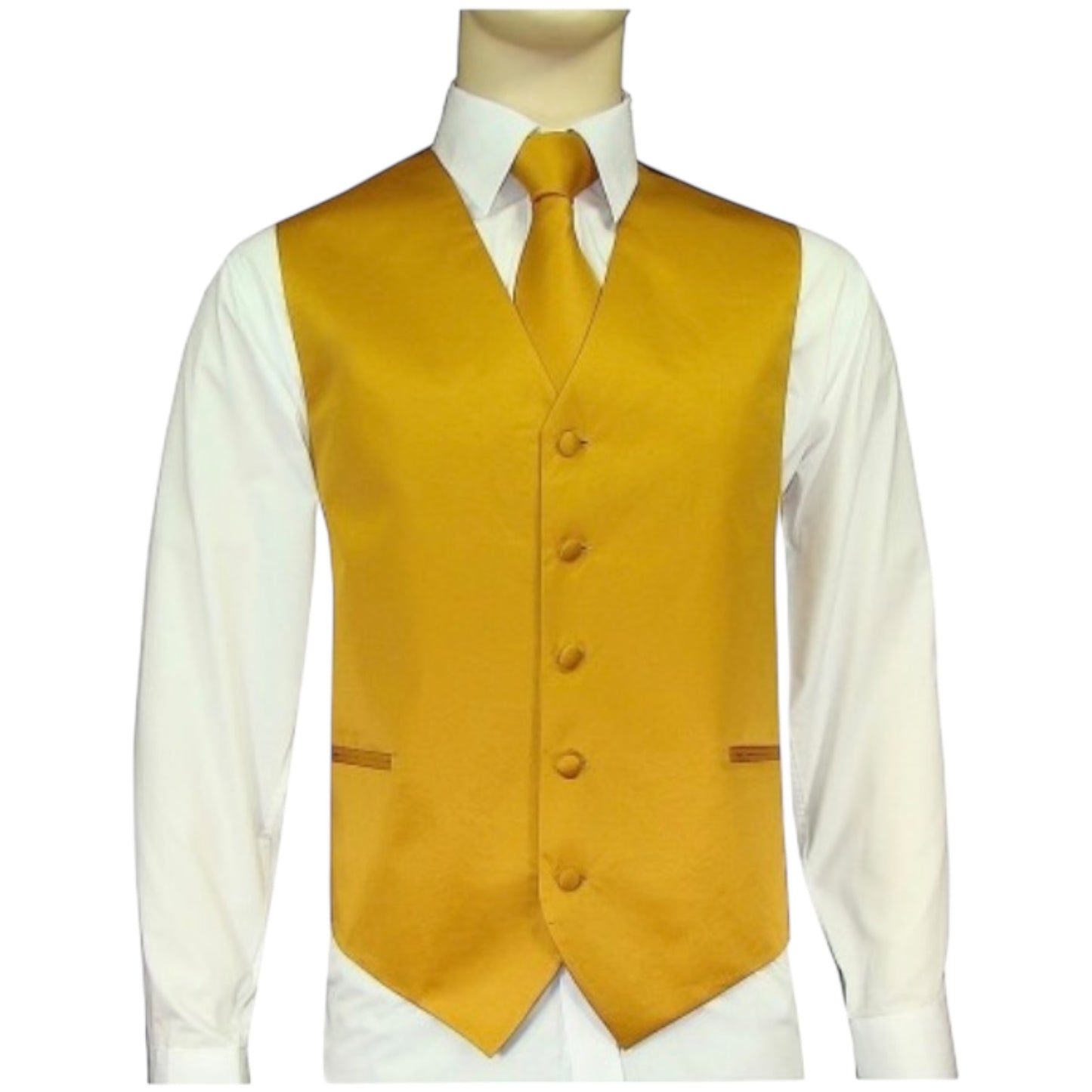 BRAND Q:  Solid Satin Vest 10