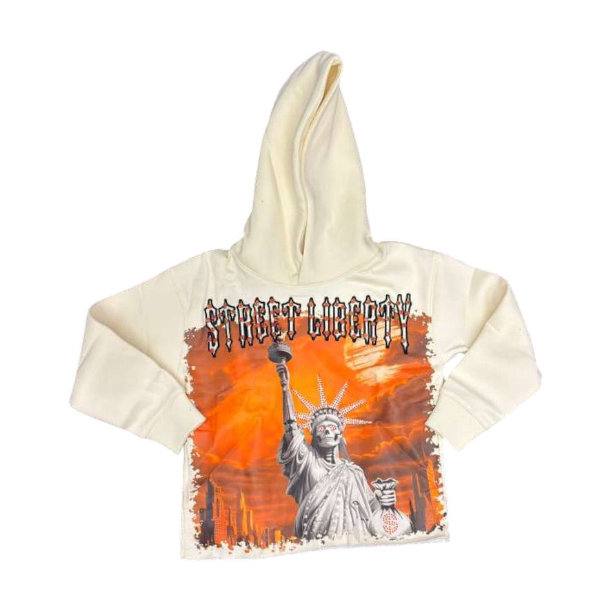 FOCUS: BOYS Street Liberty Crop Hoodie 80771
