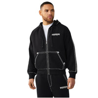 TRUE RELIGION: Super T baggy Zip Up Sweatset