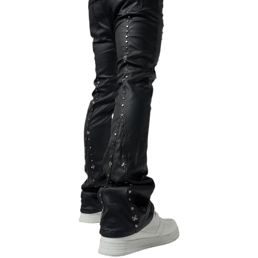 WAIMEA: Embellished Stacked Denim M8546