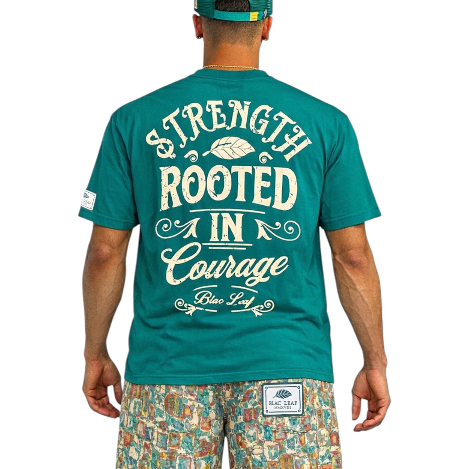 BLAC LEAF: Rooted In Courage SS Tee 017