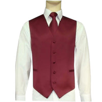 BRAND Q:  Solid Satin Vest 10