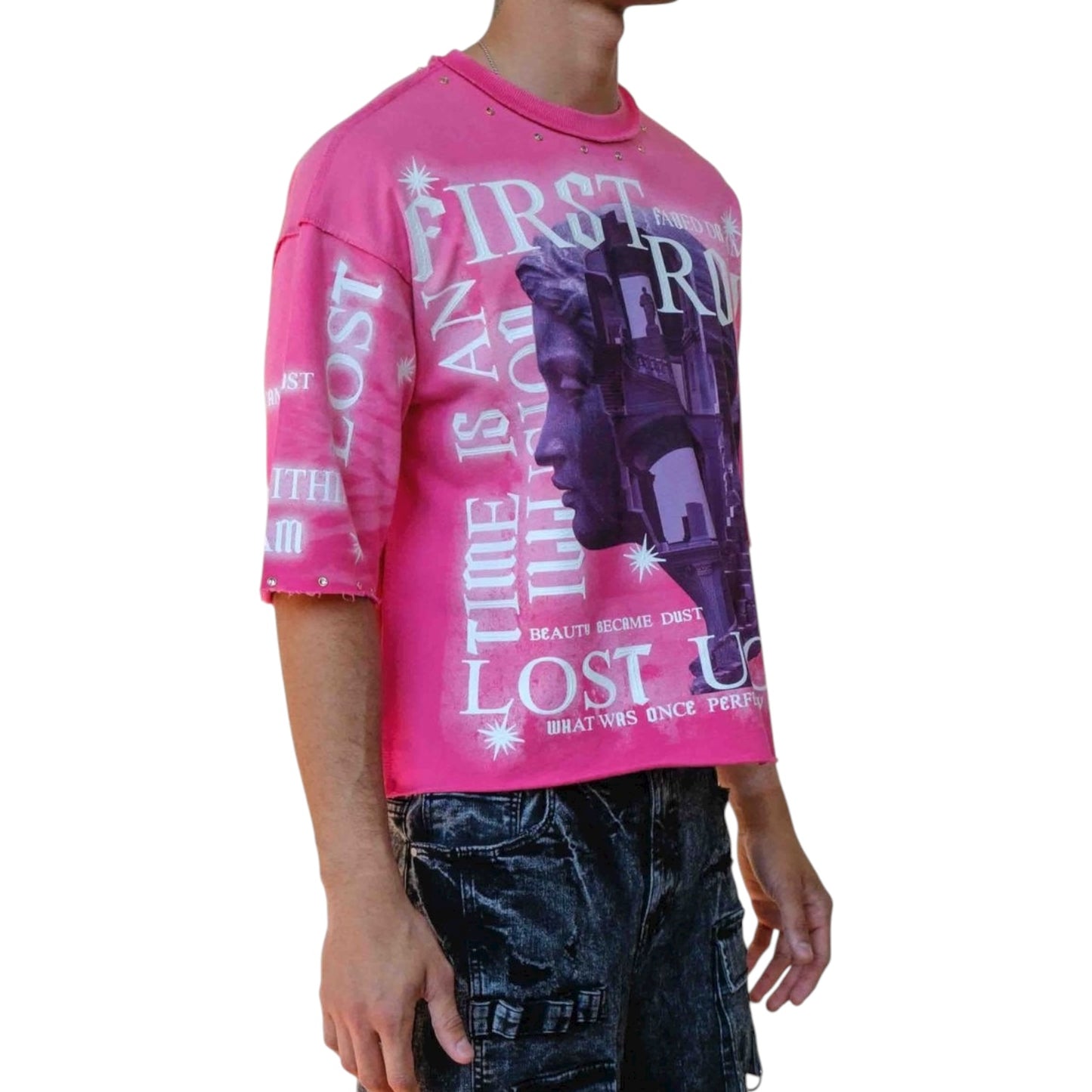 FIRST ROW: Oblivion Crop Tee FRM1038