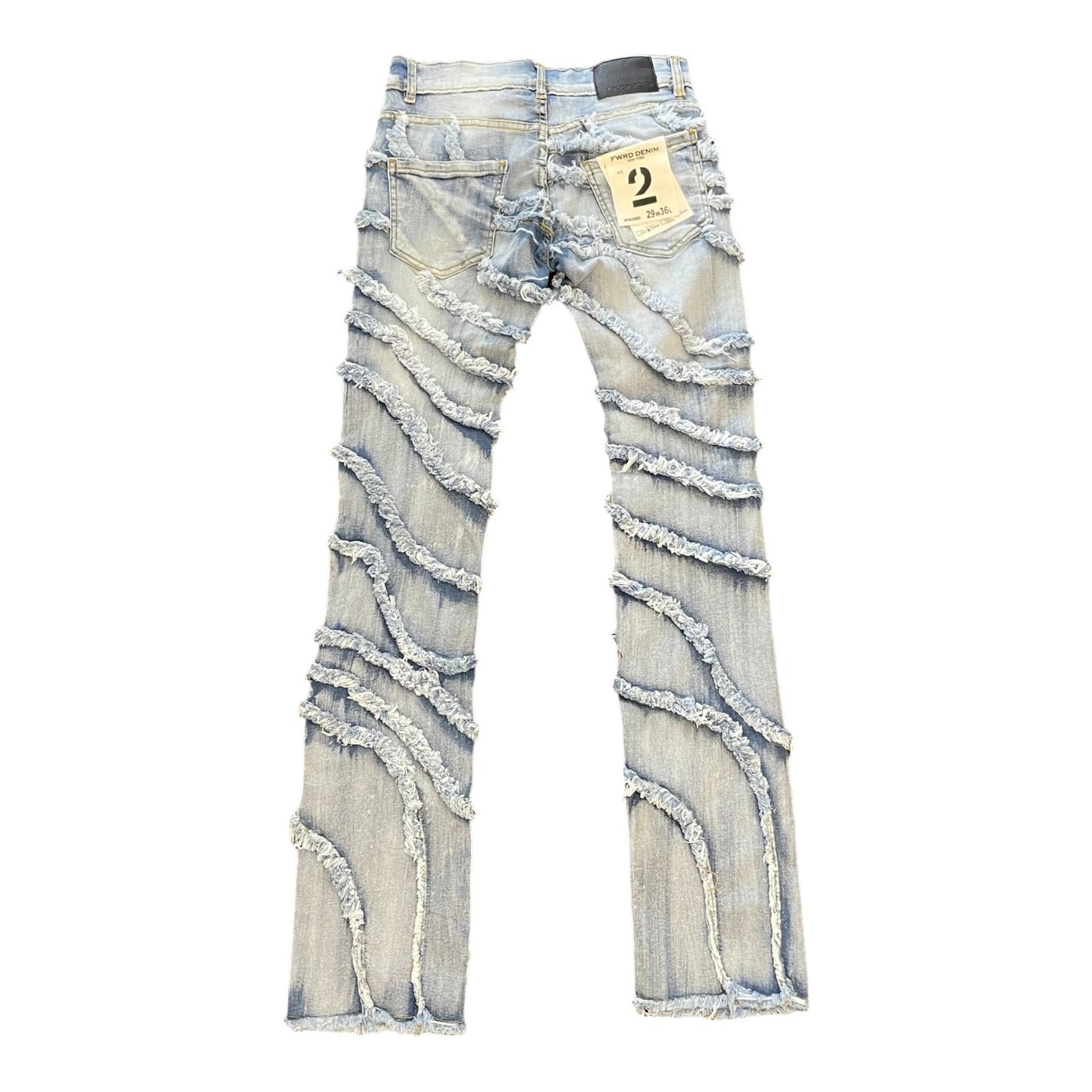 FWD: Jagged Denim Jean 330109